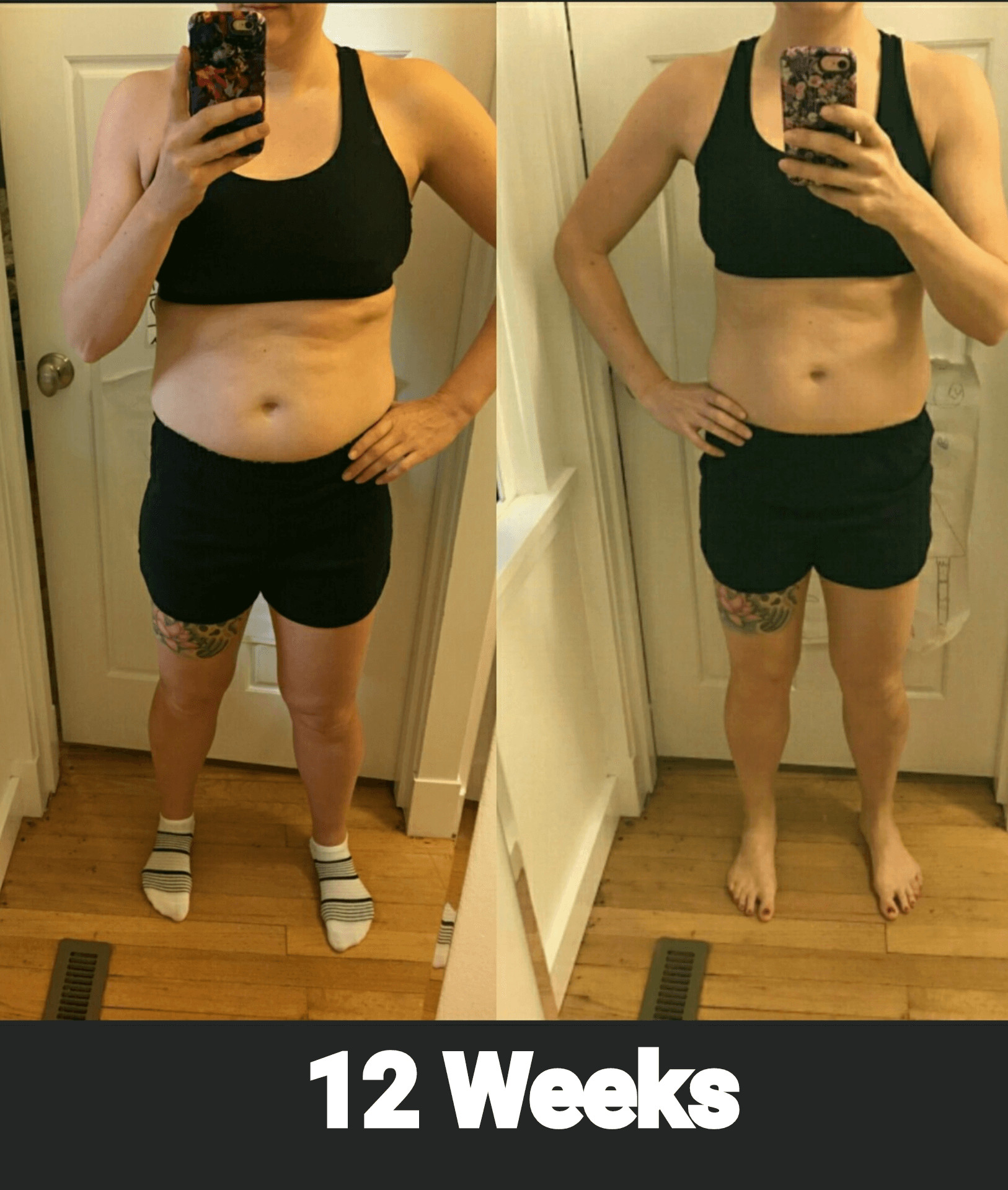 Results after 12 weeks of working with Chris Willburn